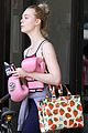 elle fanning shows off her fit physique after boxing workout 02