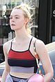 elle fanning shows off her fit physique after boxing workout 04