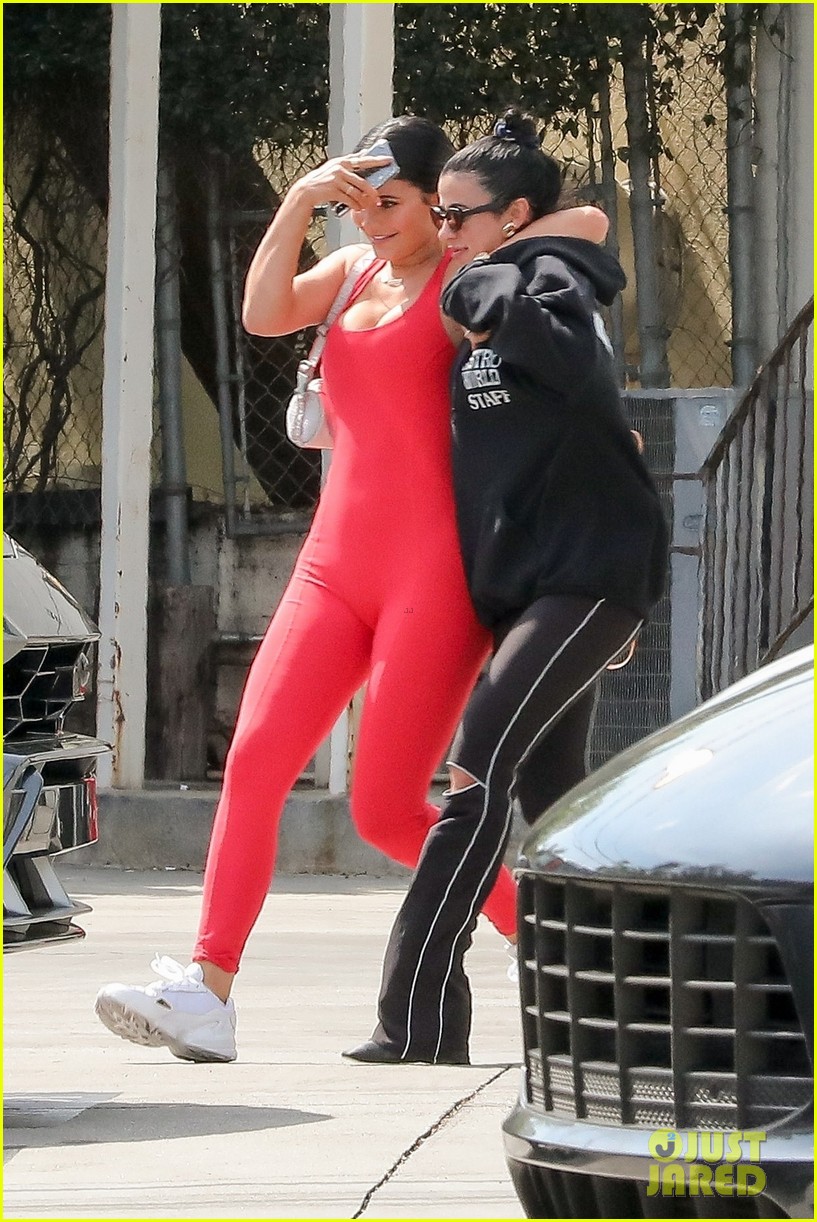 Kylie jenner pink clearance jumpsuit