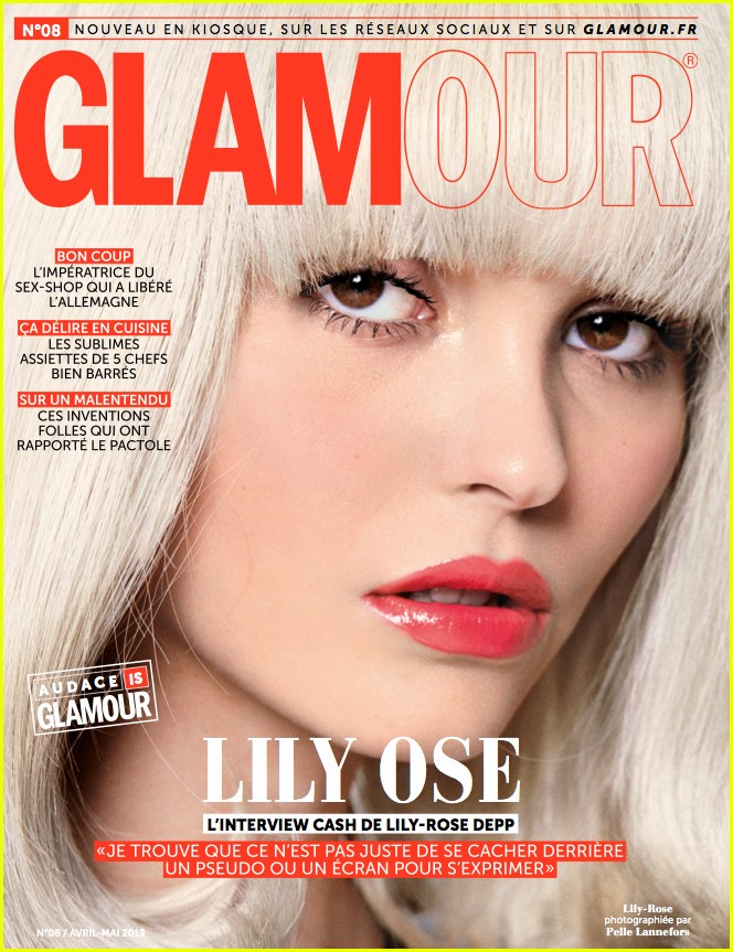 lily rose depp glamour paris cover 01
