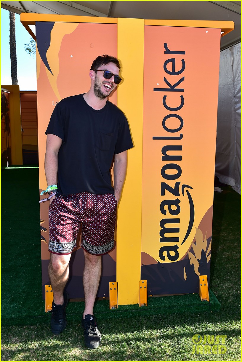 charles melton kat graham and nicholas hoult gear up for coachella with amazon 03