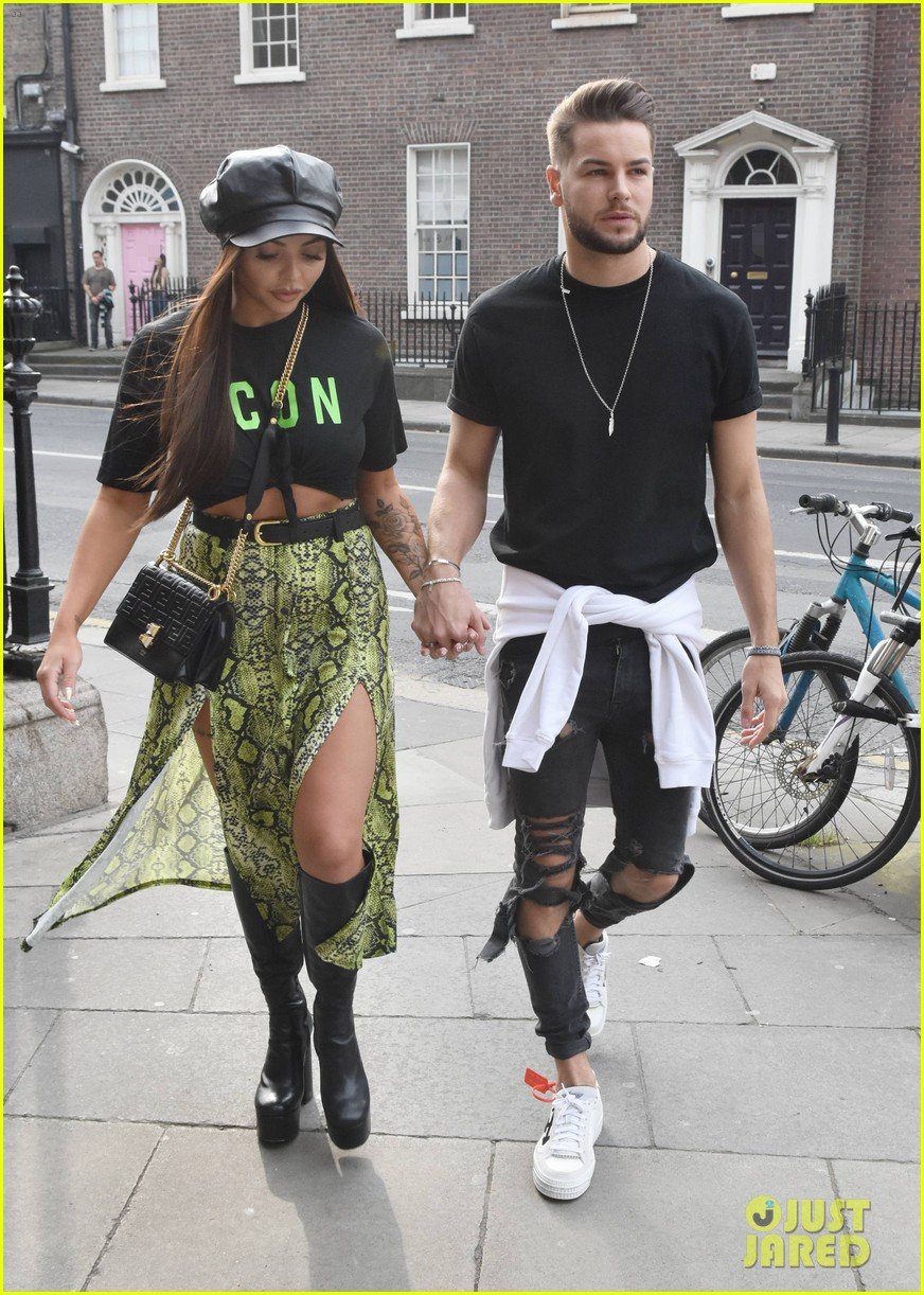jesy nelson and boyfriend chris hughes hold hands while out in dublin 01