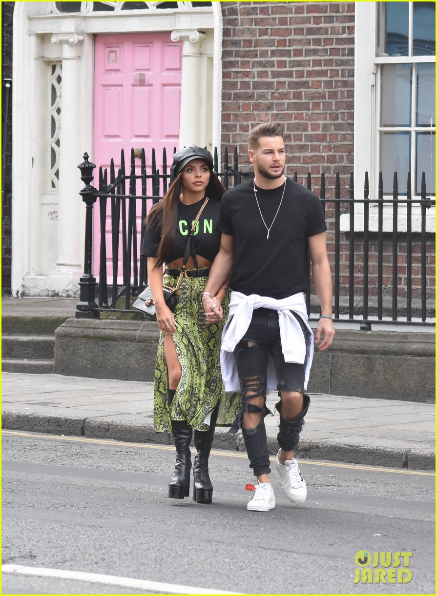 jesy nelson and boyfriend chris hughes hold hands while out in dublin 04