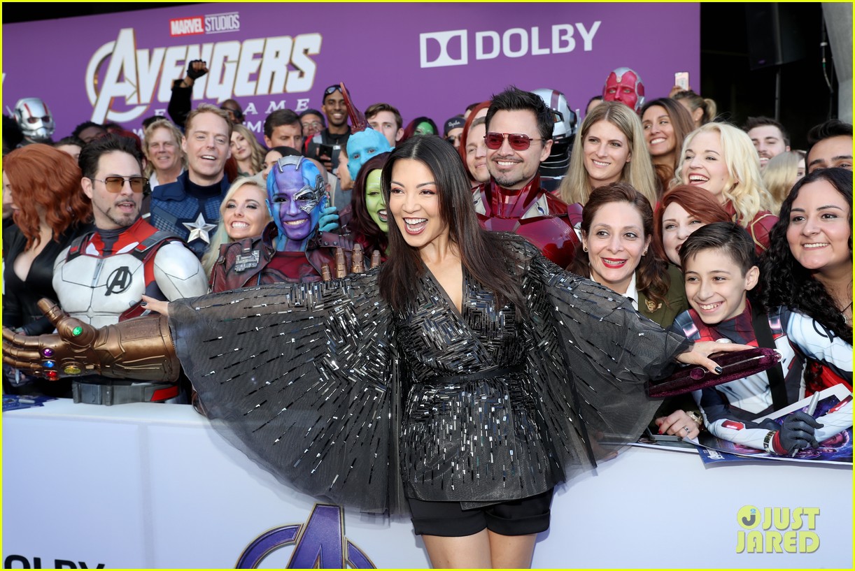 agents of shield and cloak and dagger stars avengers endgame premiere 25