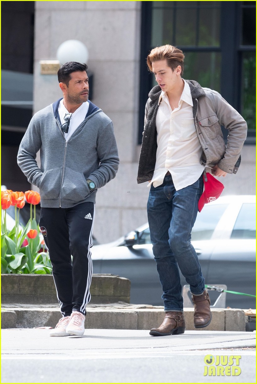 cole sprouse and mark consuelos have a heart to heart in nyc 01