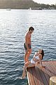 val chmerkovskiy shows off abs on beachside honeymoon with jenna johnson 14