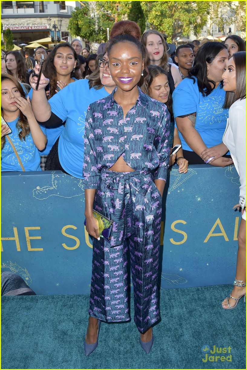 ashleigh murray hayley law support charles melton sun premiere 13