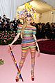 cara delevingne wears rainbow stripes to met gala 2019 04