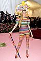 cara delevingne wears rainbow stripes to met gala 2019 07