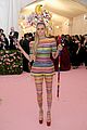 cara delevingne wears rainbow stripes to met gala 2019 09