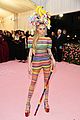 cara delevingne wears rainbow stripes to met gala 2019 10