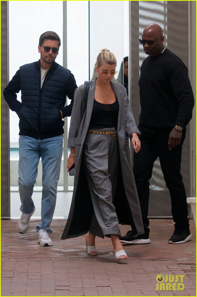 scott disick and sofia richie couple up for beverly hills lunch date 05