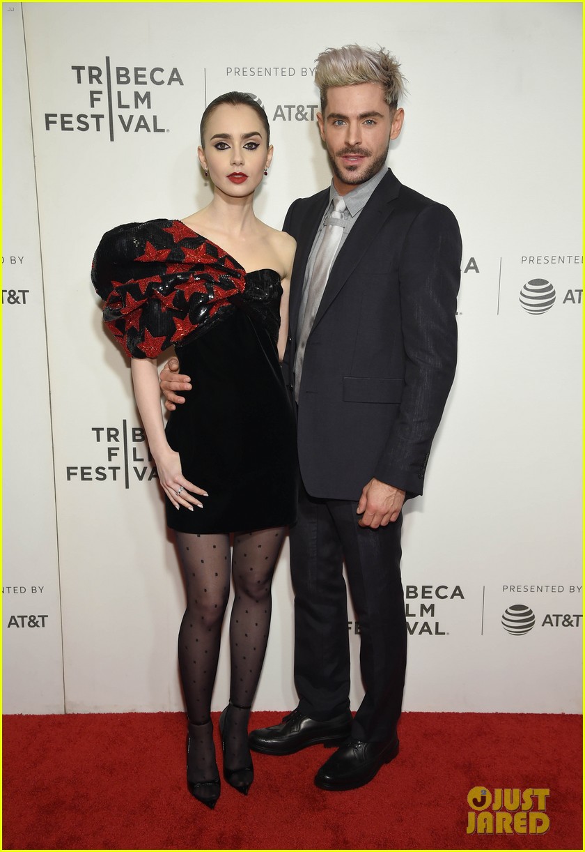 zac efron lily collins extremely wicked tribeca premiere 10