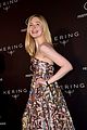 elle fanning wears a painting on her dress at kering women in motion awards 02