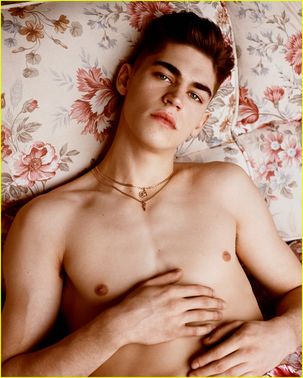 hero fiennes tiffin is dreamy in floral prints for new cover shoot 04