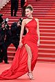 bella hadid sizzles in red dress at cannes film festival 2019 03