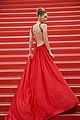 bella hadid sizzles in red dress at cannes film festival 2019 05