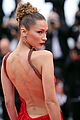 bella hadid sizzles in red dress at cannes film festival 2019 29