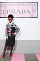 shailene woodley hailee steinfeld elle fanning attend prada resort 2020 fashion show 11