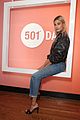 hailey bieber hangs with jaden smith at levis event 10