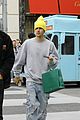 justin hailey bieber wear oversized sweaters for beverly hills shopping day 14