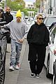 justin hailey bieber wear oversized sweaters for beverly hills shopping day 22