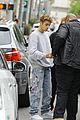 justin hailey bieber wear oversized sweaters for beverly hills shopping day 25