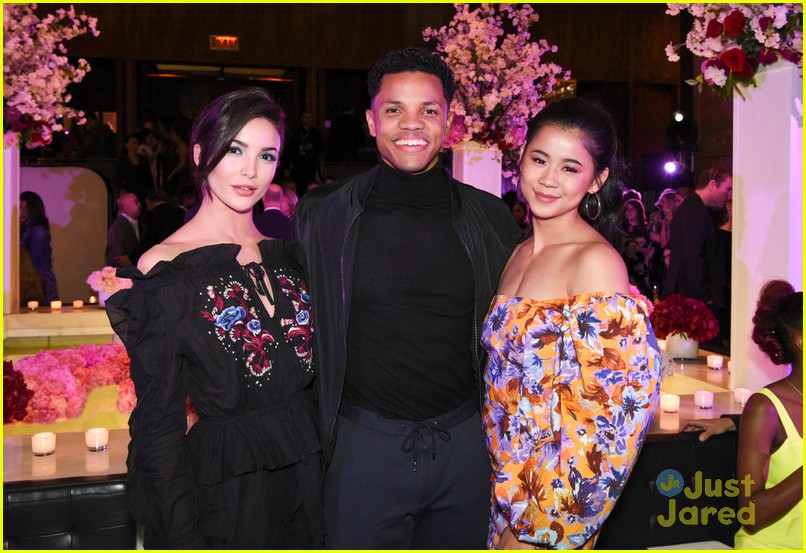 lucy hale ashleigh charmed legacies more cw after party 15