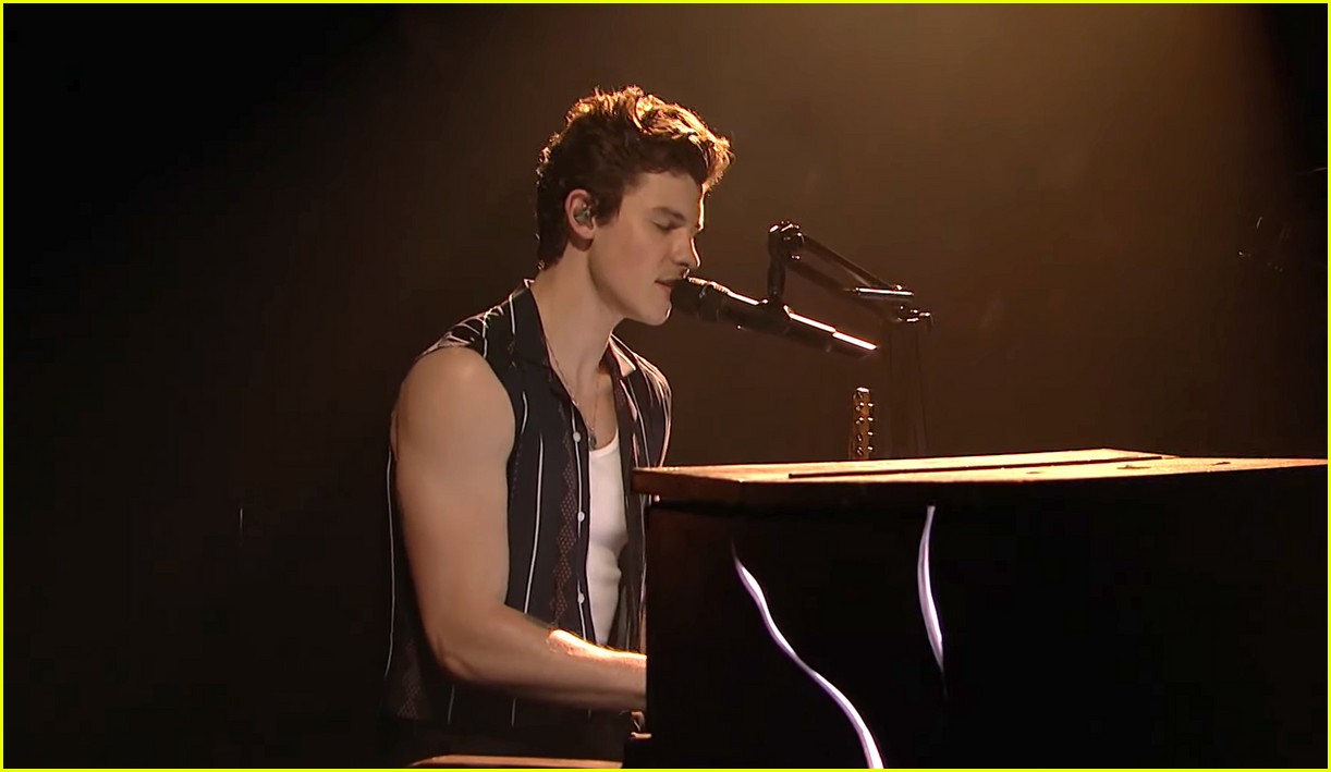 shawn mendes in my blood snl 04