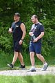 sam smith goes for a hike with trainer 03