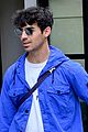 sophie turner does a kick while out with joe jonas in nyc 02