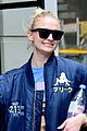 sophie turner does a kick while out with joe jonas in nyc 04