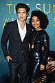 yara shahidi charles melton step out for the sun is also a star premiere 28