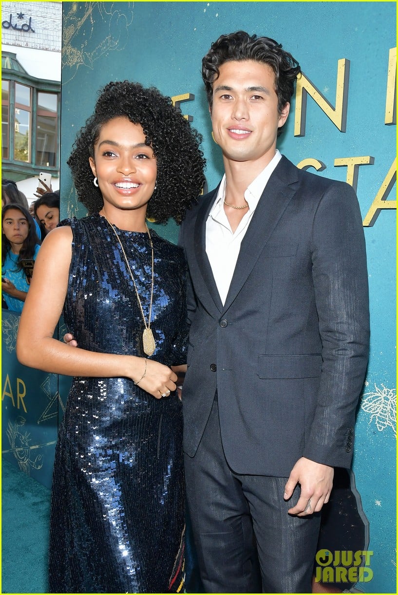 yara shahidi charles melton step out for the sun is also a star premiere 03