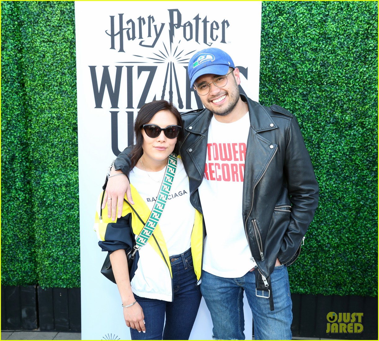 ally maki attends harry potter wizards unite event with fiance travis atreo 05