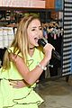 ava kolker performs her new song the good ones at lanoosh store opening 02