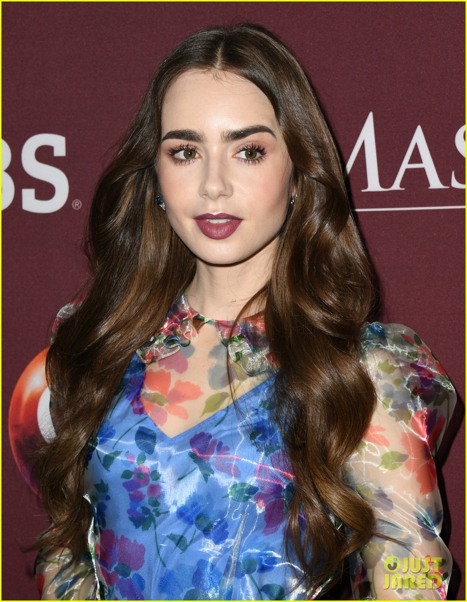 lily collins les mis photo call 18