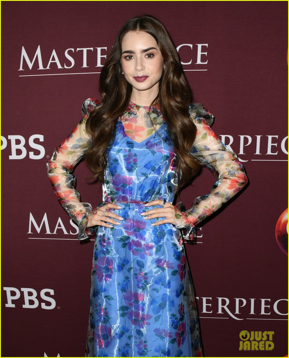 lily collins les mis photo call 20