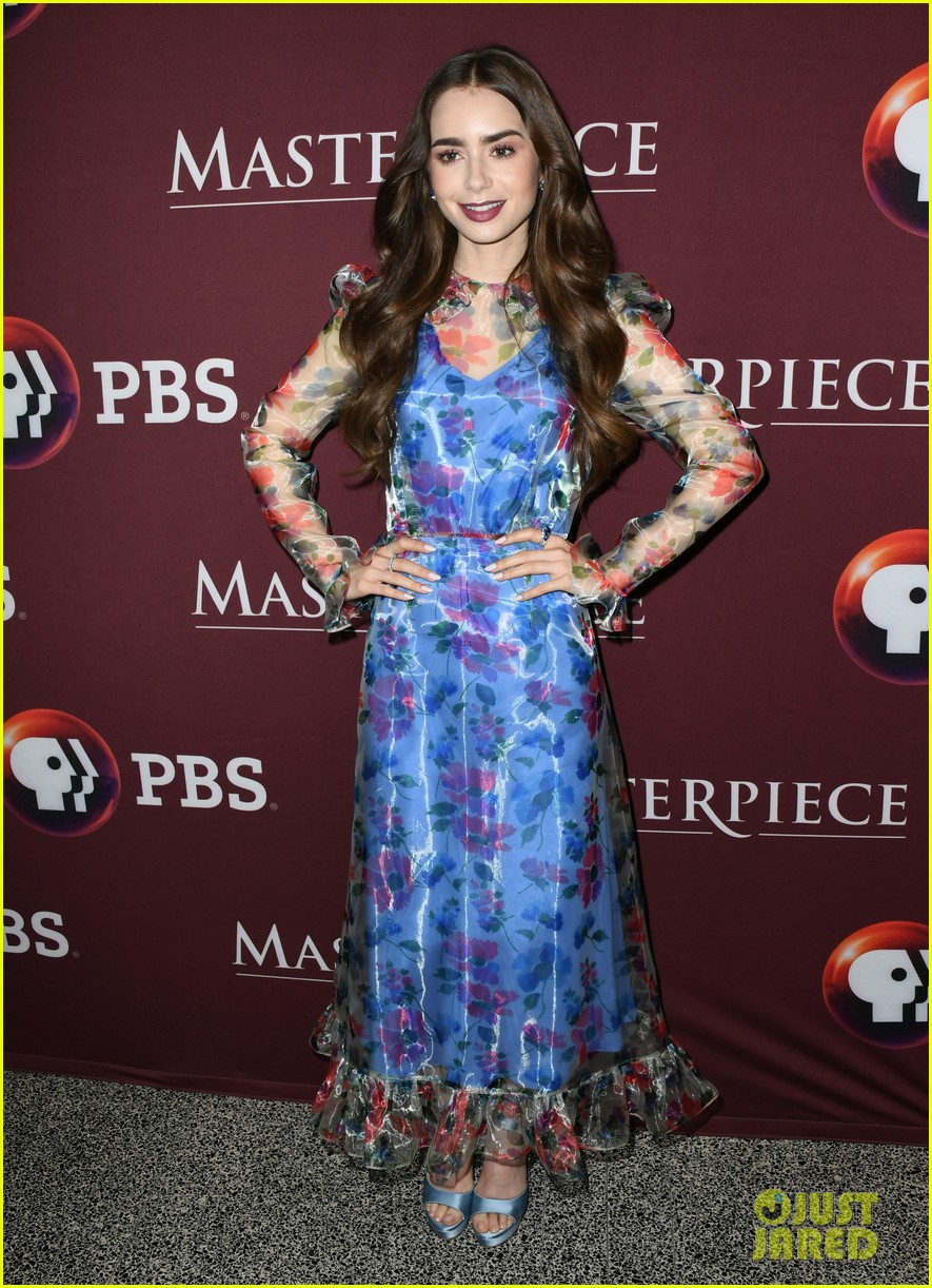lily collins les mis photo call 24