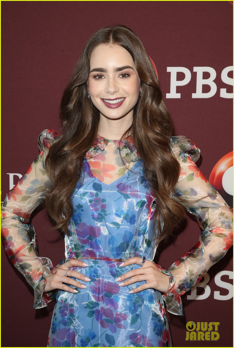 lily collins les mis photo call 39