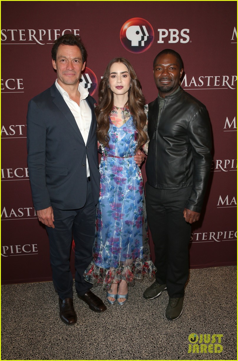 lily collins les mis photo call 45