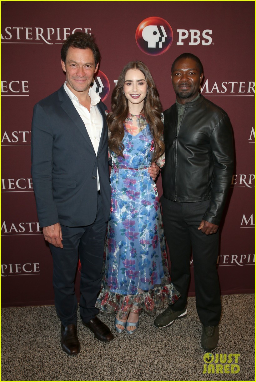 lily collins les mis photo call 47