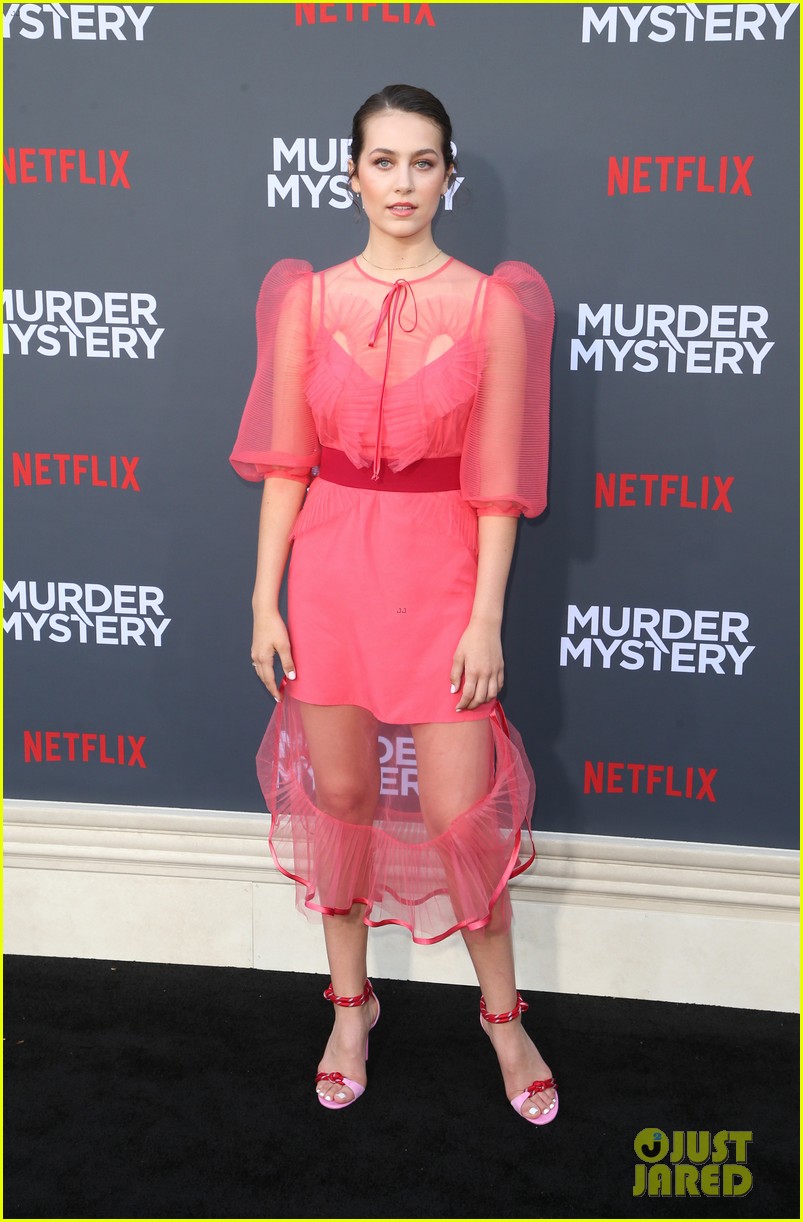 emma fuhrmann is pretty in pink at murder mystery premiere 10