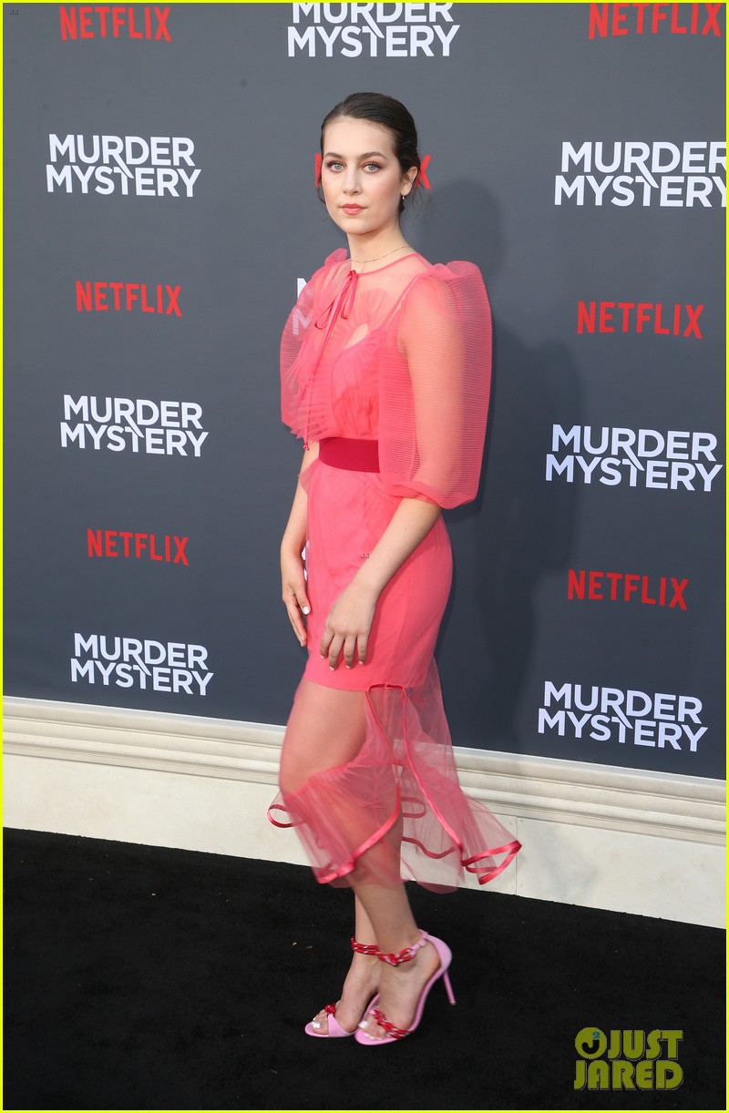 emma fuhrmann is pretty in pink at murder mystery premiere 12