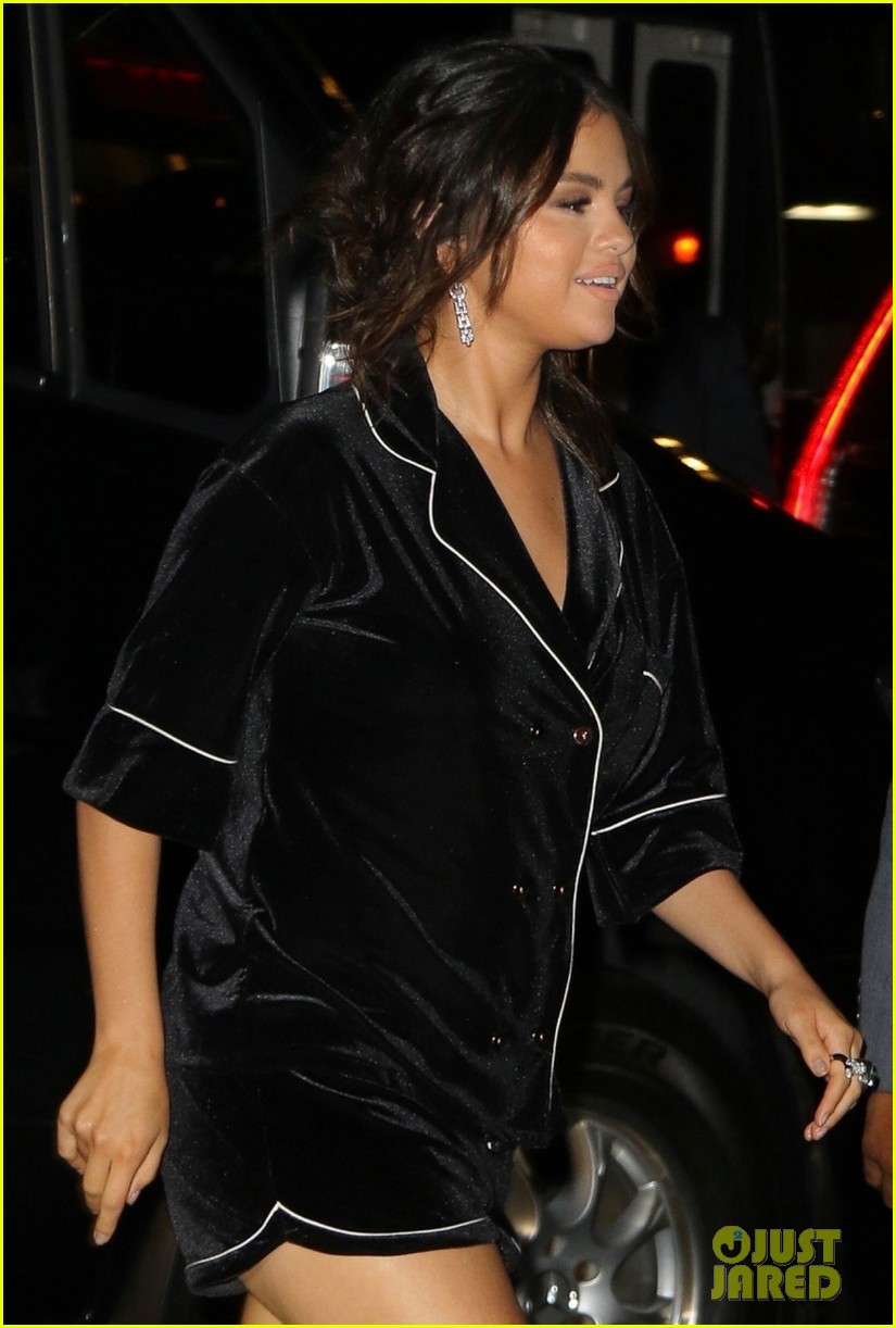 selena gomez wears pajama inspired look to dead dont die after party 03