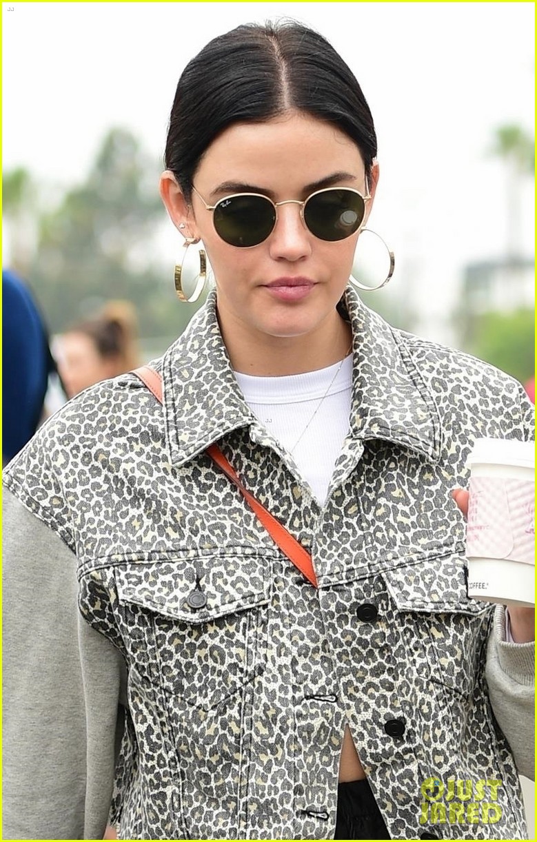 lucy hale gets birthday surprise paparazzi 08