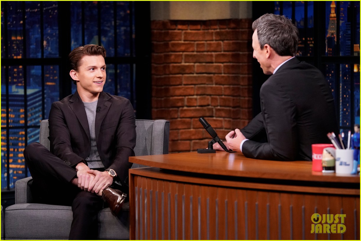 tom holland ill seth meyers stop interview 01