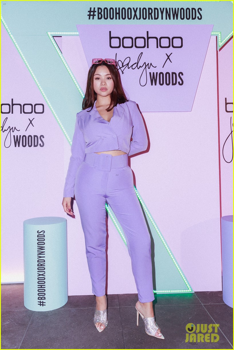 jordyn woods boohoo collection launch 38