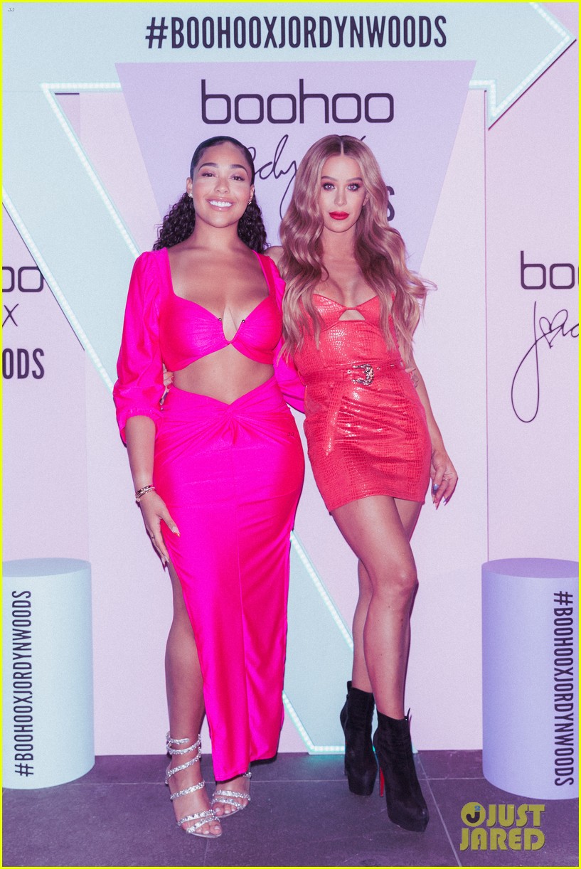 jordyn woods boohoo collection launch 43
