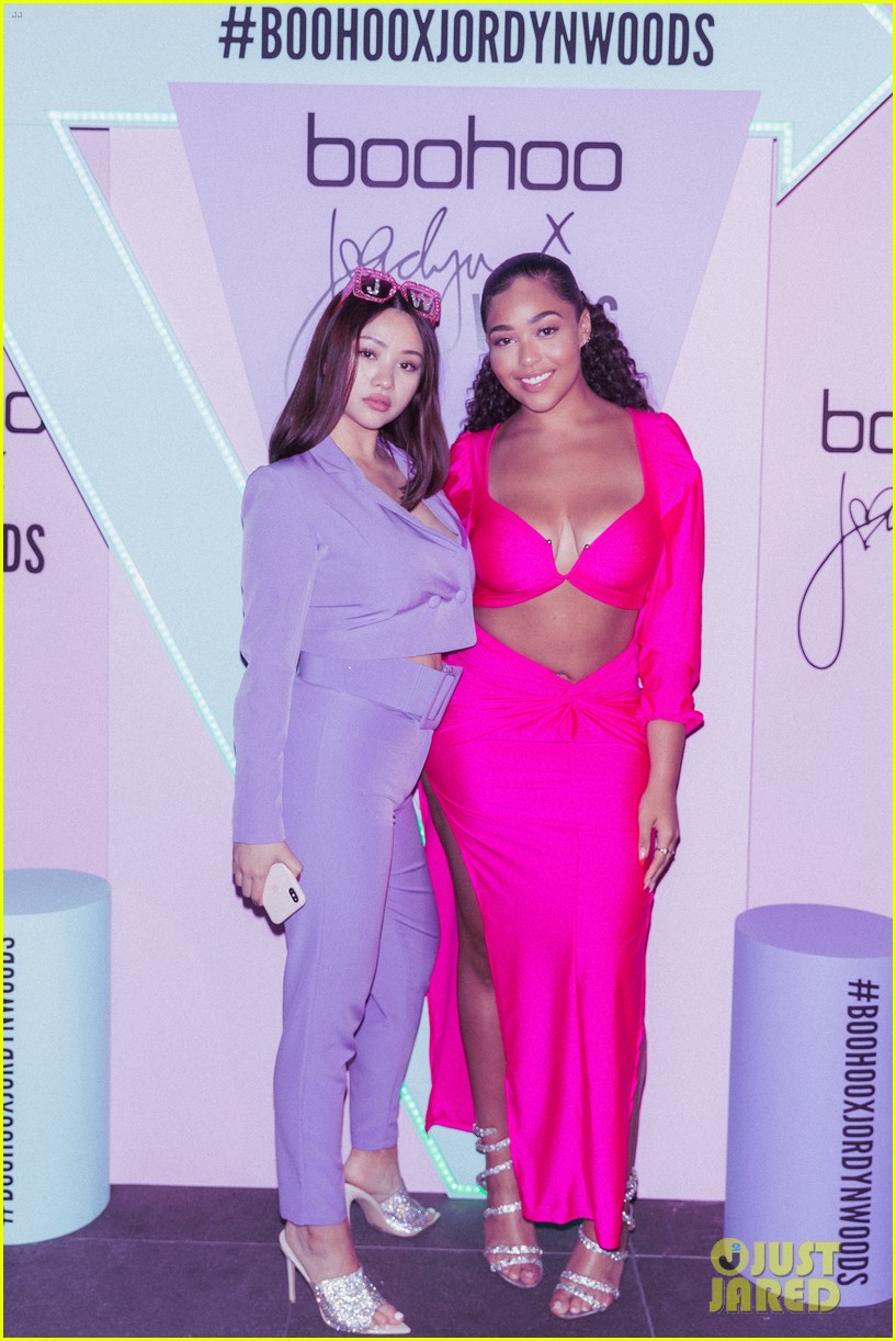 jordyn woods boohoo collection launch 44